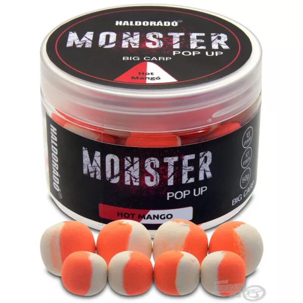 Haldorádó MONSTER Pop Up Big Carp 13, 17 mm - Vroči Mango