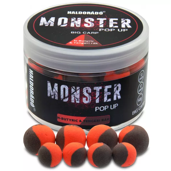 Haldorádó Monster Pop Up Big Carp Maslena kislina-Morski rak 50gr 13-17mm