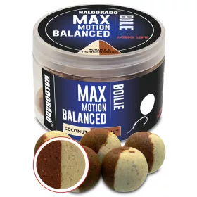   Haldorádó Max Motion Bojli Uravnotežen Kokos-Tigrov Orešček 70gr 20mm Bojli