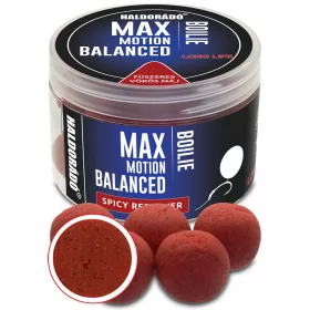   Haldorádó Max Motion Bojli Uravnotežen Začinjena Rdeča Jetra 70gr 20mm Bojli