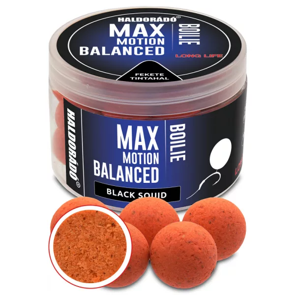 Haldorádó Max Motion Bojli Uravnotežen Črna Sipa 70gr 20mm Bojli