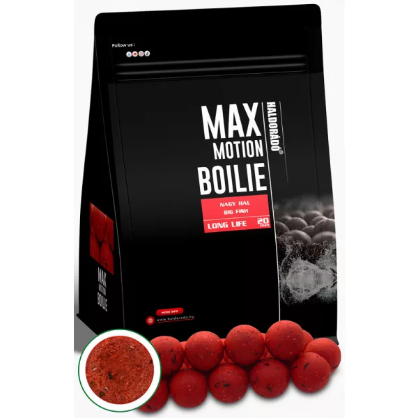 Haldorádó Max Motion Boilie Long Life Velika Riba 800gr 20mm Bojli