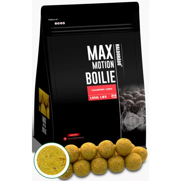Haldorádó Max Motion Boilie Long Life Champion Koruzni 800gr 24mm Bojli