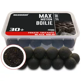   Haldorádó Max Motion Bojli Long Life Črna Sipa 400gr 30mm Bojli