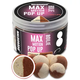   Haldorádó Max Motion Bojli Pop Up Kokos-Tigrov Orešček 50gr 16-20mm Bojli