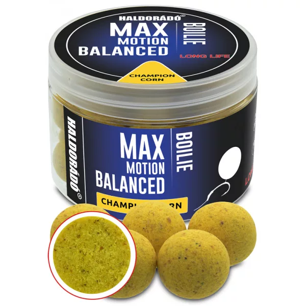Haldorádó Max Motion Bojli Uravnotežen Champion Corn 70gr 20mm Bojli
