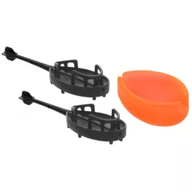   Haldorádó Dart Metal L 45gr method košara 2 kosa+1 kos set orodja za polnjenje iz gume