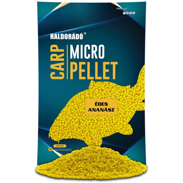 Haldorádó Krapov Mikro Pelet Sladki Ananas 600gr 3mm Krmni pelet