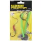 Haldorádó Catfish Rig 6 Fireball Ribolovni sistem za soma 150gr