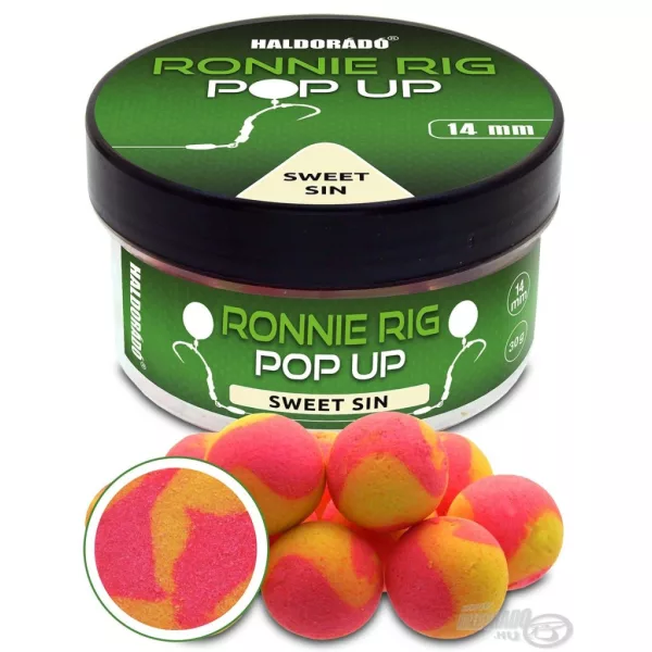 Haldorádó Ronnie Rig Pop Up Sweet Sin 14mm Vaba Bojla 30gr
