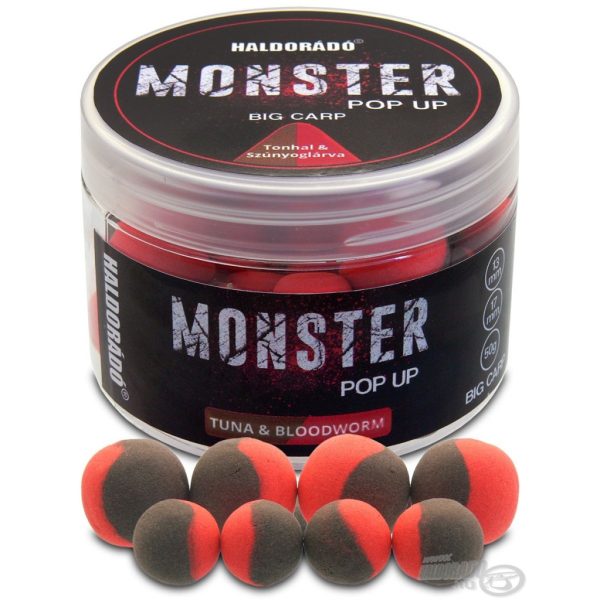 Haldorádó Monster Pop Up Big Carp Tonhal & Szúnyoglárva 13-17mm Pop Up 50gr