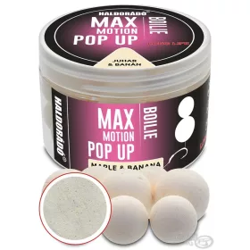   Haldorádó Max Motion Boilie Pop Up 16, 20mm Javor-Banana Vaba Bojli 50gr