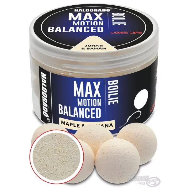 Haldorádó Max Motion Boilie Balanced 20mm Javor-Banana Vaba Bojli 70gr