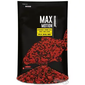   Haldorádó Max Motion PVA Bag Mix Začinjena Rdeča Jetra 600gr
