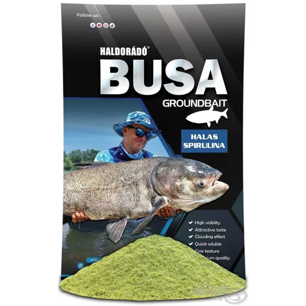 Haldorádó Busa Ribiška Spirulina Krmna mešanica 1kg