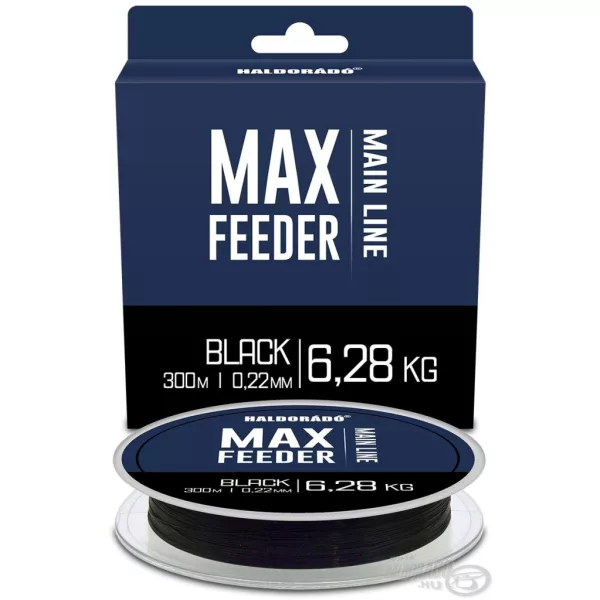 Haldorádó Max Feeder Black 0,22mm 300m Monofilna Glavna Vrvica