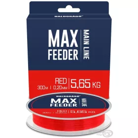 Haldorádó Max Feeder Red 0,20mm 300m Monofil Glavna Vrvica