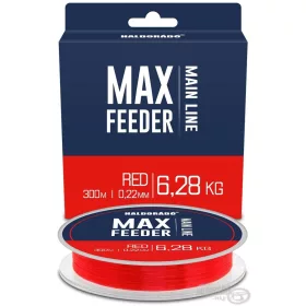 Haldorádó Max Feeder Red 0,22mm 300m Monofil Glavna vrvica