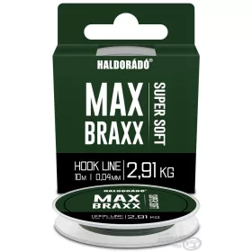   Haldorádó Max Braxx Super Soft Hook Line 0,04mm 10m Pletena predvrvica