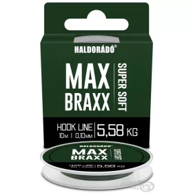   Haldorádó Max Braxx Super Soft Hook Line 0,10mm 10m Pletena predvrvica
