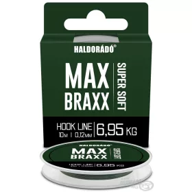   Haldorádó Max Braxx Super Soft Hook Line 0,12mm 10m Pletena predvrvica