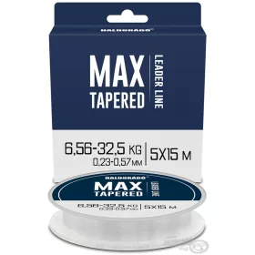   Haldorádó Max Tapered Leader 0,23-0,57mm 5x15m Monofil Metna Vrvica