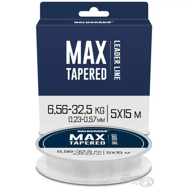 Haldorádó Max Tapered Leader 0,23-0,57mm 5x15m Monofil Metna Vrvica