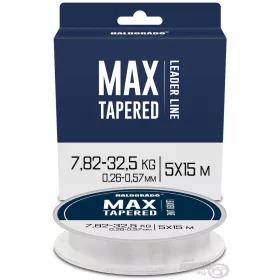   Haldorádó Max Tapered Leader 0,26-0,57mm 5x15m Monofil Metna Vrvica
