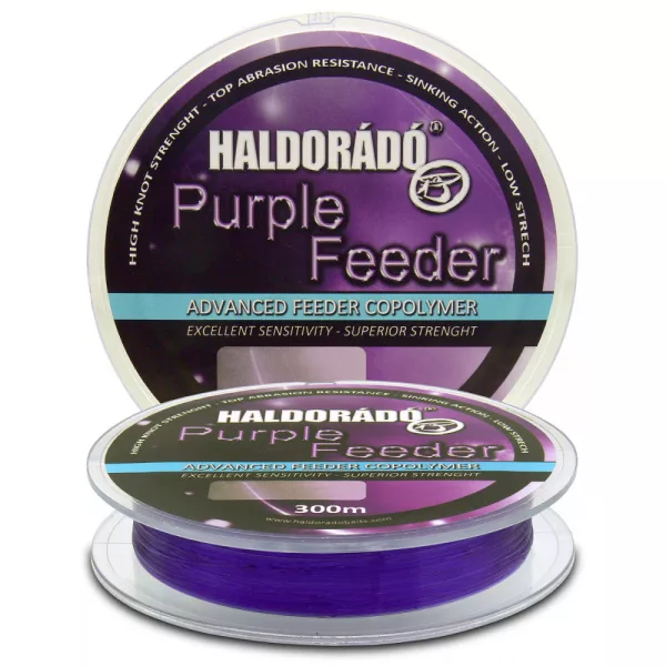 Haldorádó Purple Feeder 0,30mm 300m Monofilna glavna vrvica - Vijolična