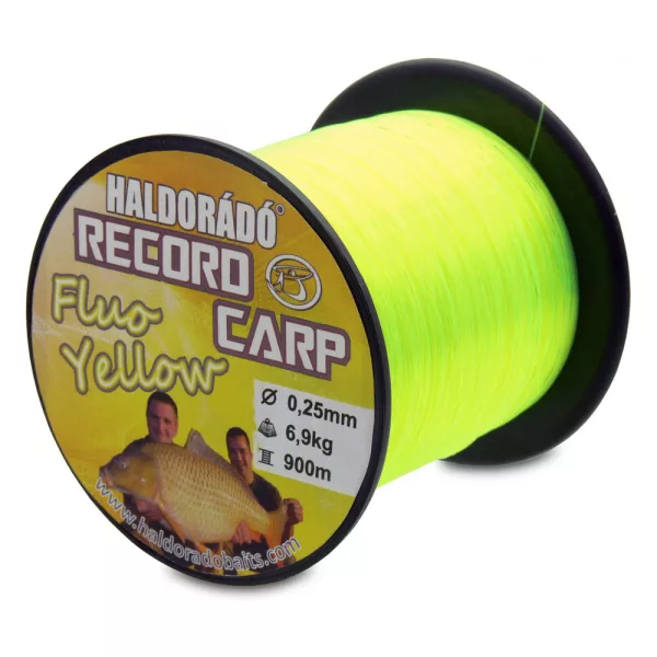 Haldorádó Record Carp Fluo Yellow 0,22mm 900m Monofilna Glavna Vrvica