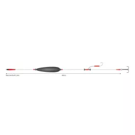 Mikado Mono Catfish 200cm 2/0 Somova Predvez z Dvojno Trnkom
