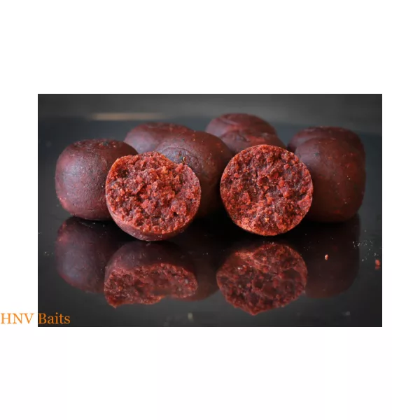 HNV Baits Red Spicy Squis 20mm Boili 1kg
