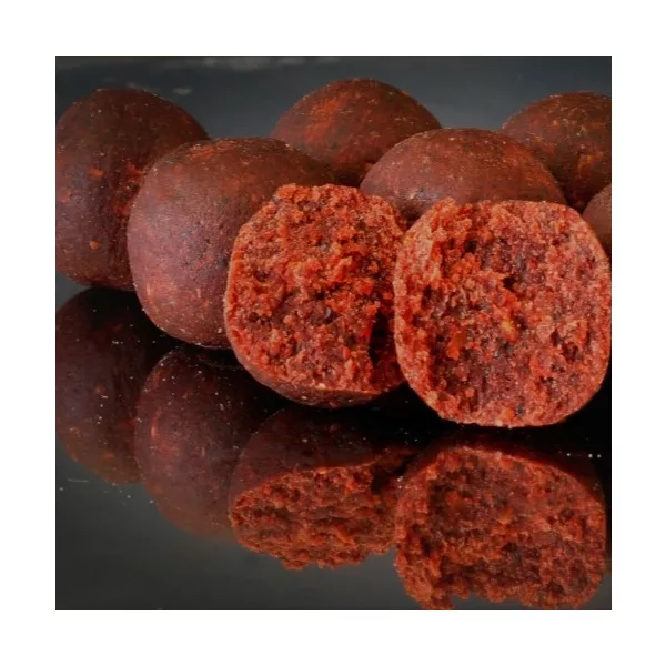 HNV Baits Strawberry Shake Soluble Big Balls Hookbaits 30mm Topna Boila 165gr