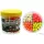 Haldorádó Quatro Fluo Pop Up Boilies 8 mm / 4 okusi v škatli