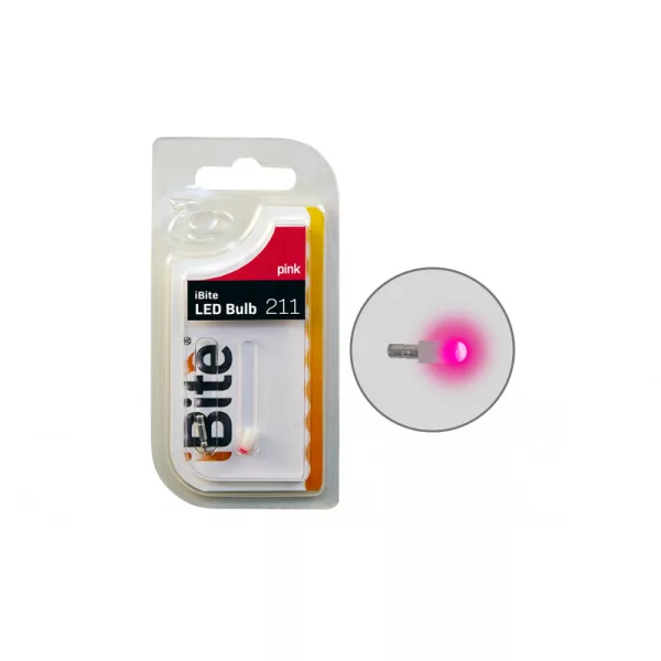 Ibite 211 baterija + Led rožnata
