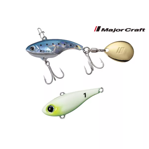 Major Craft Jigpara Spin 3,9cm 12gr #019 All Glow Vaba