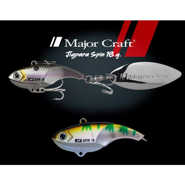 Major Craft Jigpara Spin FW 4,3cm 18gr #001 Oikawa umetna vaba