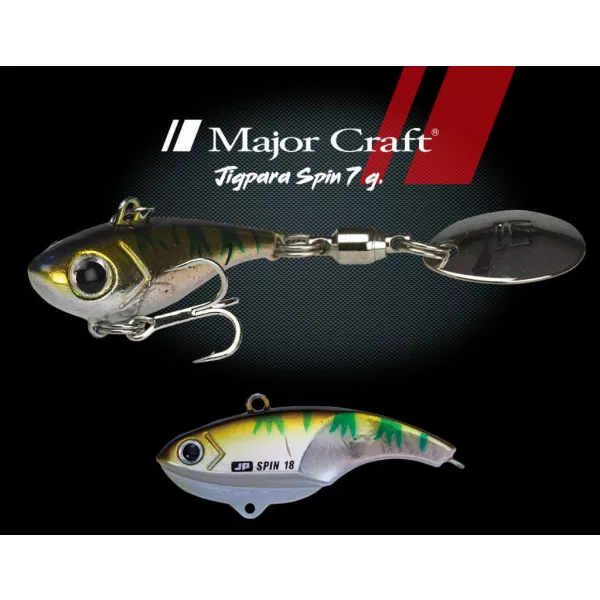 Major Craft Jigpara Spin FW 2,7cm 7gr #001 Oikawa umetna vaba
