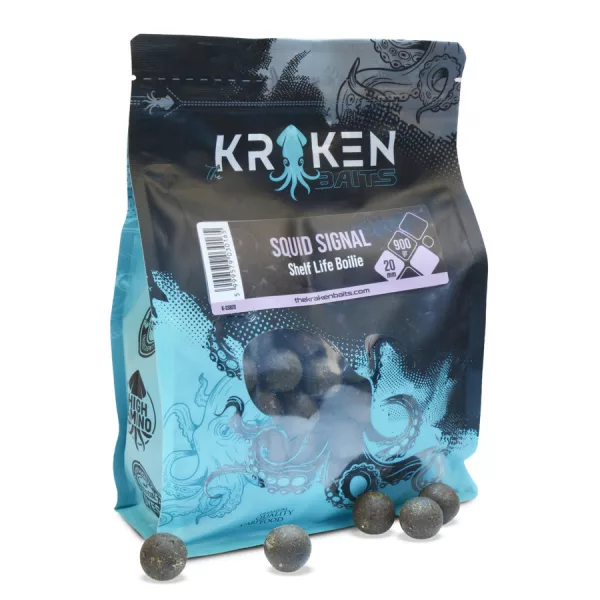 The Kraken Baits Squid Signal Shelf Life Tintahal 20mm Bojli 900gr
