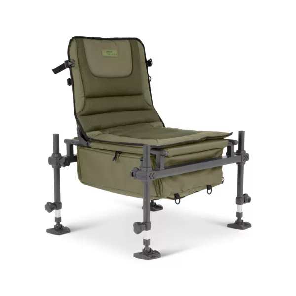 Korum Progress Ruckchair S23 Deluxe Ribički Stol z Torbo