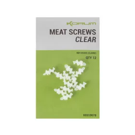 Korum Meat Screws (clear) Vijačnica za vabo