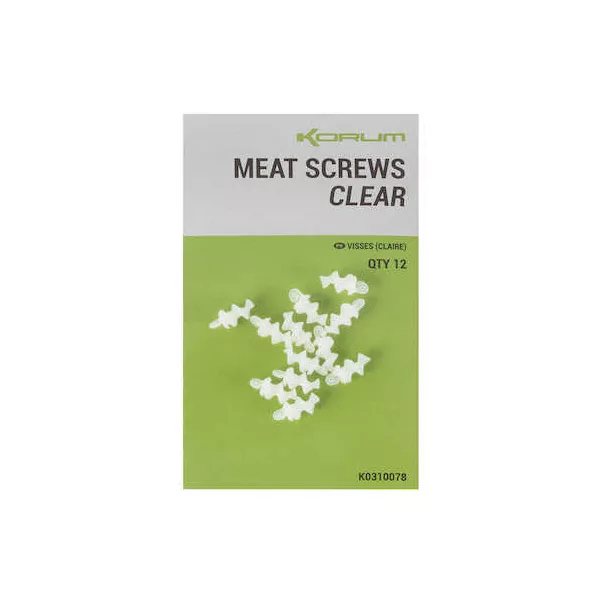 Korum Meat Screws (clear) Vijačnica za vabo