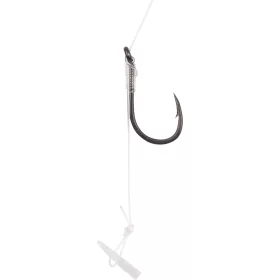   Korum Limitless Quickstop Feeder Hair Rigs 1m 12 Füles, Szakállas Monofil Előkötött Horog 8db