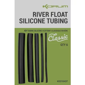   Korum Classic River Float Silicone Tubing Úszórögzítő Szilikoncső 70mm 6db