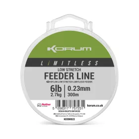  Korum Limitless Feeder Line Monofilna Glavna Vrvica 0,23mm 300m