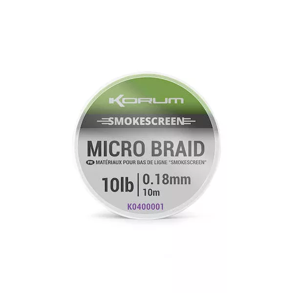 Korum Smokescreen Micro Braid 10lb Predvez