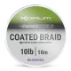 Korum Smokeshield Coated Braid 10lb Pletena predvrvica 10m