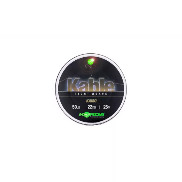 Korda Kable Tight Weave Kamo 25m 22kg Predvrvica