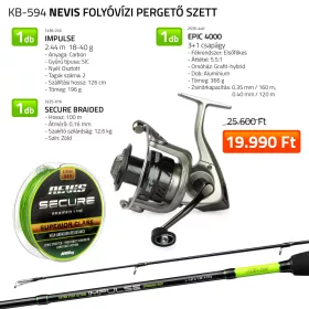 Nevis Folyóvízi Pergető Szett