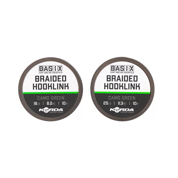 Korda Basix Pletena predvrvica za trnek 18lbs 10m